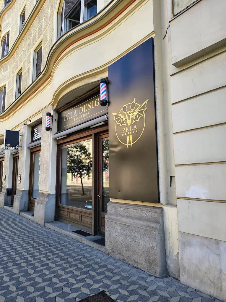 Pela Design barbershop Slovenska